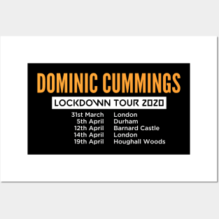 Dominic Cummings Tour Posters and Art